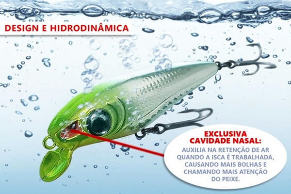 Isca Moro MS70 - 7cm 11gr - Floating