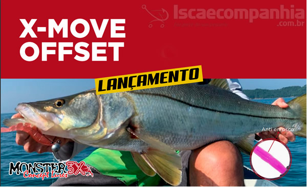 Camarão Monster 3X X-Move Off Set 9cm