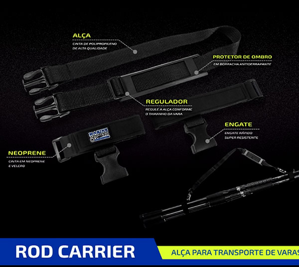 Alça para Transporte de Varas Rod Carrier - MS-PS12