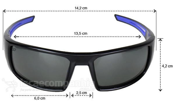 Óculos Express Polarizados Traineiras - Azul