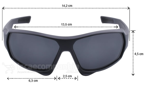 Óculos Express Polarizados Mariner - Preto
