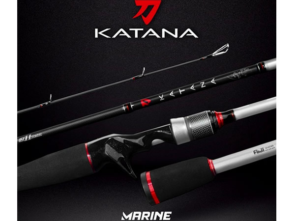 Vara Marine Sports Katana KTF-C641M 8 - 16lb 6`4 (1,93m) - Carretilha (Inteiriça)