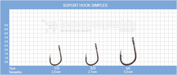 SUPORTE HOOK SIMPLES