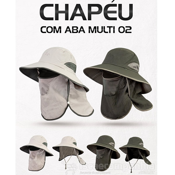 Chapéu Albatroz com Aba Multi 02