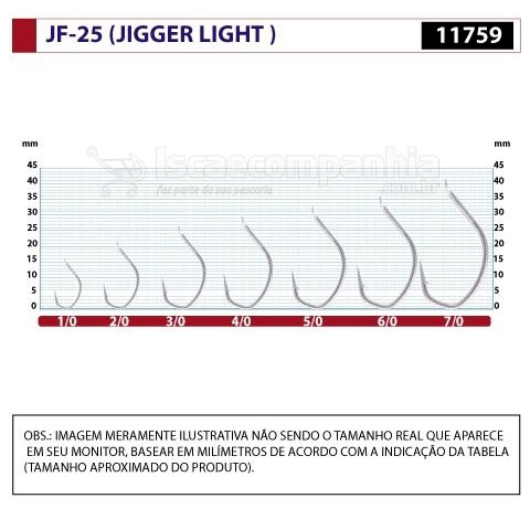 Anzol Owner Jigger Light JF-25 (11759)