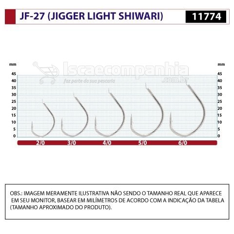 Anzol Owner Jigger Light Shiwari JF-27 (11774)