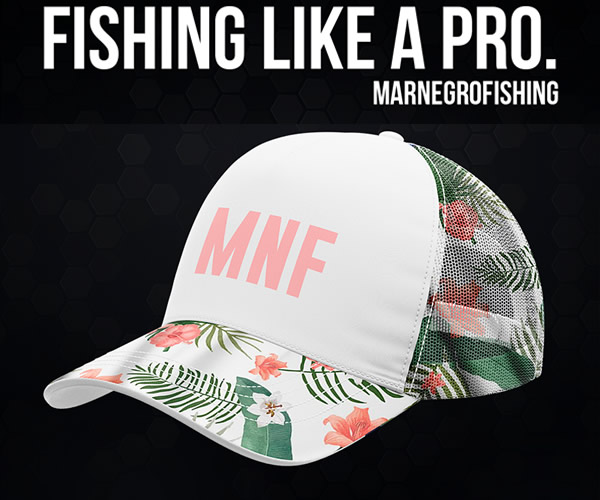 Boné Mar Negro Fishing 30155 Floral