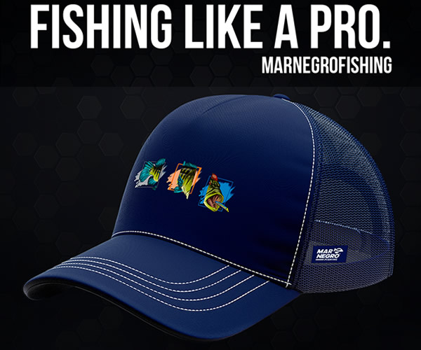 Boné Mar Negro Fishing 30155 Tucunaré Azul