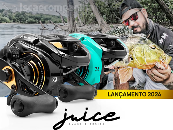 Carretilha Maruri Juice JU7 - Blue
