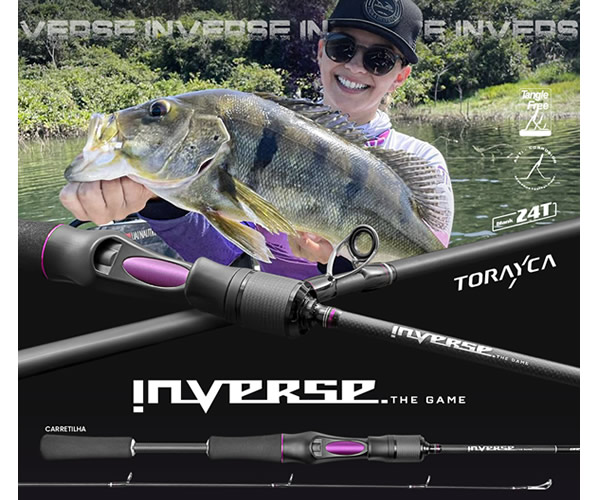 Vara Daisen Inverse INC 601MH 10-20Lb 6`0 (1,83m) - Carretilha (Inteiriça)