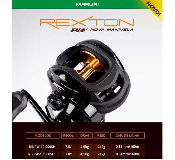 Carretilha Maruri Rexton PW 10.000