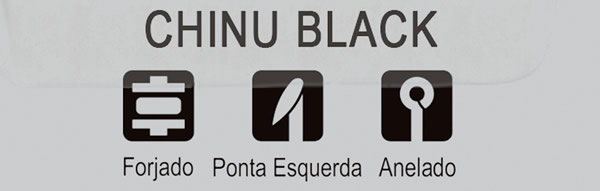 Anzol Crown Chinu Black - C/10UN
