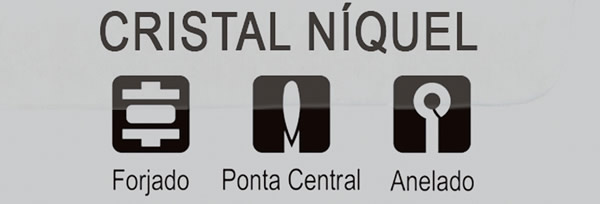 Anzol Crown Cristal Niquel - C/10UN