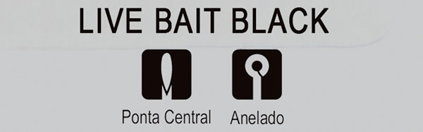 Anzol Crown Live Bait - Black