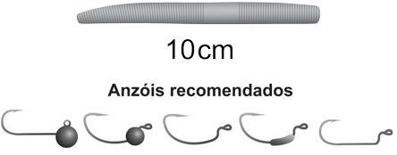 Isca Soft Monster 3X Deep Bass 10cm - 3UN