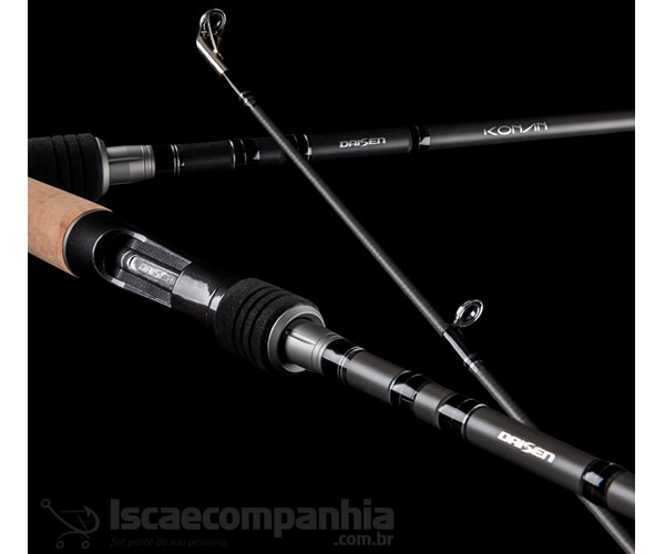 Vara Daisen Konan KO C40 702F XXH 20 - 40Lb 7`0 (2,13m) - Carretilha (2 Partes)