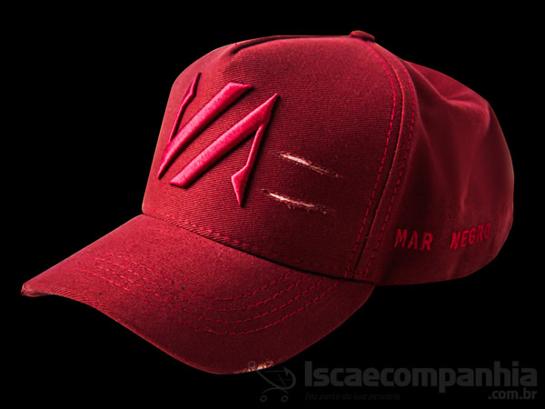 Boné Mar Negro Fishing Casual 30185 - Bordo