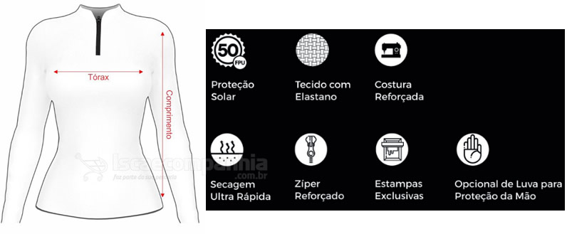 Camiseta Feminina Mar Negro 49429 - Degrade