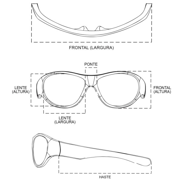 Óculos Polarizado Saint Plus Fishing 1002 - Brown