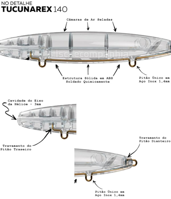 Isca Jennerlure Tucunarex 140