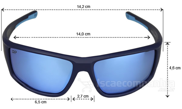 Óculos Express Polarizados Nakamura X - Azul