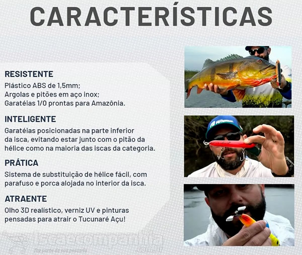 Isca Deconto Apache 135