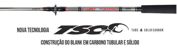 Vara Marine Sports Giant Catfish GC2-S661XH 60-120Lb 6`6 (1,98m) - Molinete (Inteiriça)