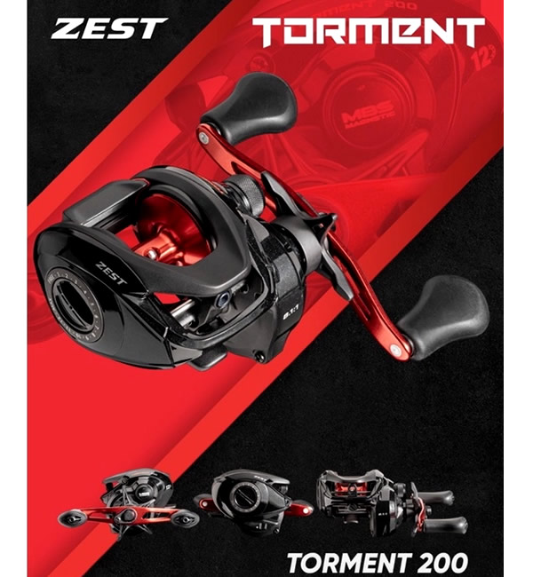 Carretilha Torment 200 Zest - 12Rol