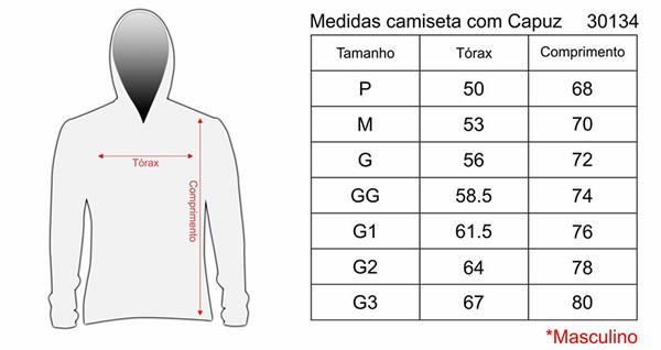 Camiseta Poliamida Isca e Companhia Azul - Com Capuz e Luvinha FPS 50+