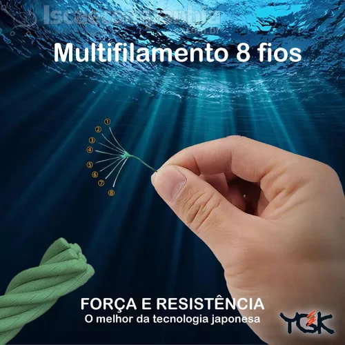 Linha Multi X Braid Grand PE WXA 8X - 300m