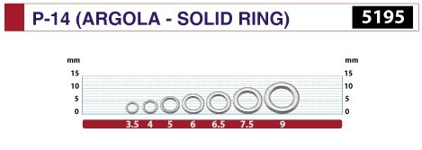ARGOLA SOLID RING P-14 5195