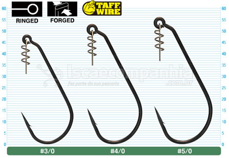 ANZOL OWNER TWISTLOCK FLIPPING HOOK SILKY GRAY - 5168