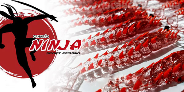 Isca Soft Maré Camarão Ninja M - 9cm 2UN