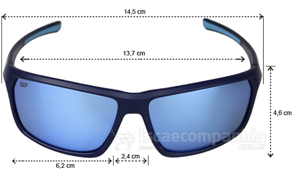 Óculos Express Polarizados Araguaia II - Azul