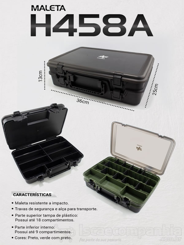 Caixa Albatroz H458A - Maleta