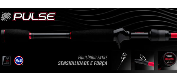 Vara Redai Pulse PSS 12-20Lb 6`6 (1,98m) - Carretilha (Inteiriça)