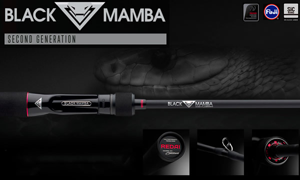 Vara Redai Black Mamba - Carretilha
