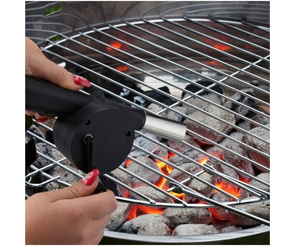 Soprador de Churrasqueira Albatroz - Bomba de Ar Manual BBQ1 - Acendedor