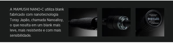 Vara Redai Mamushi MMSNC1463 8-14Lb 6´3 (1,91m) - Carretilha (Inteiriça)