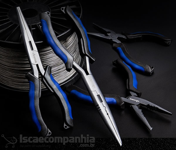 Alicate Okuma Long Nose Pliers 7Pol. PA09029 - 17,7cm
