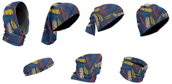 Tube Neck Monster 3X Color Mask 06