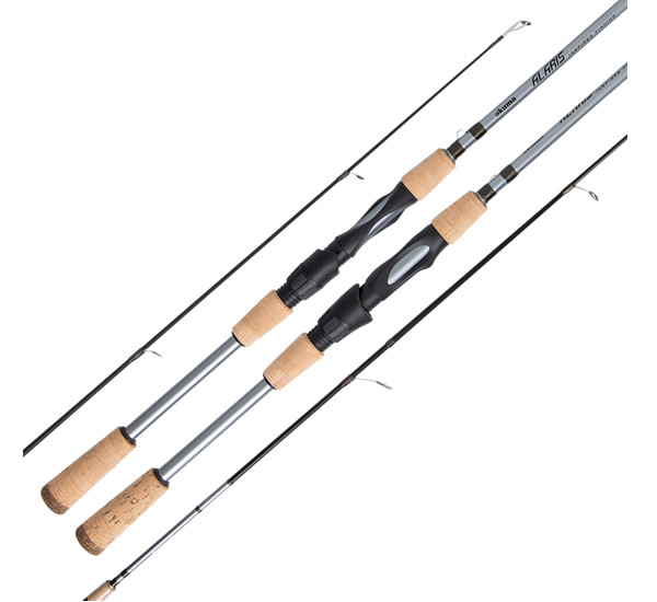 Vara Okuma Alaris S-572M 8-17Lb 5`7 (1,72m) - Molinete (2 Partes)