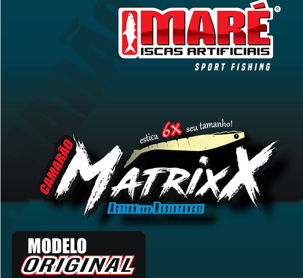 Isca Soft Camarão Maré Matrixx Nano - 5cm