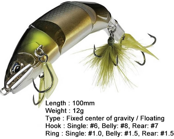 Isca Duo Dead Drift 100 - 10cm 12gr