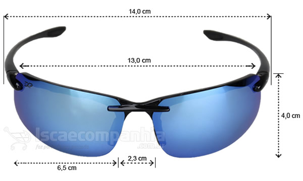 Óculos Express Polarizados Nakamura IX - Azul